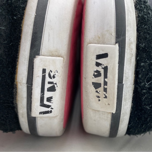 VANS Black Cheetah Leopard Print  Canvas Low Skate Sneaker Size 8.5 - Picture 12 of 14